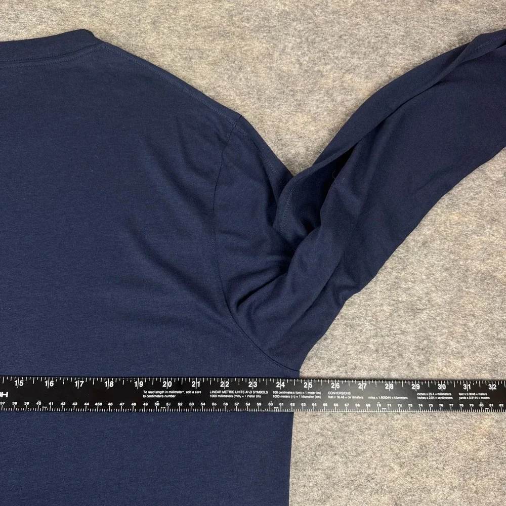 Nike Dri Fit Tennessee Titans T-Shirt Long Sleeve Blue Mens XL *